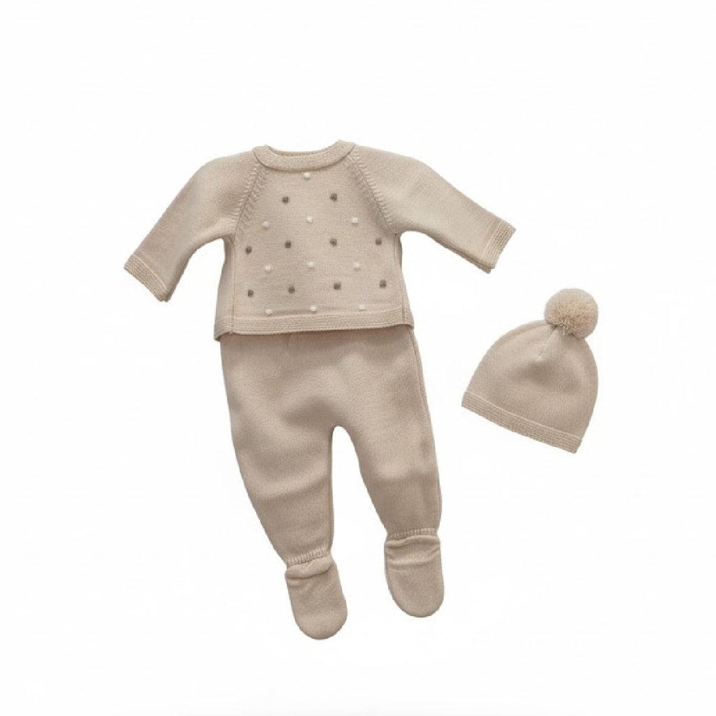 Conjunto para bebé 3 peças | Malha