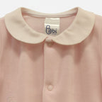 Babygrow veludo rosa | BABI