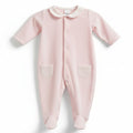 Babygrow veludo rosa | BABI