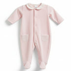 Babygrow veludo rosa | BABI