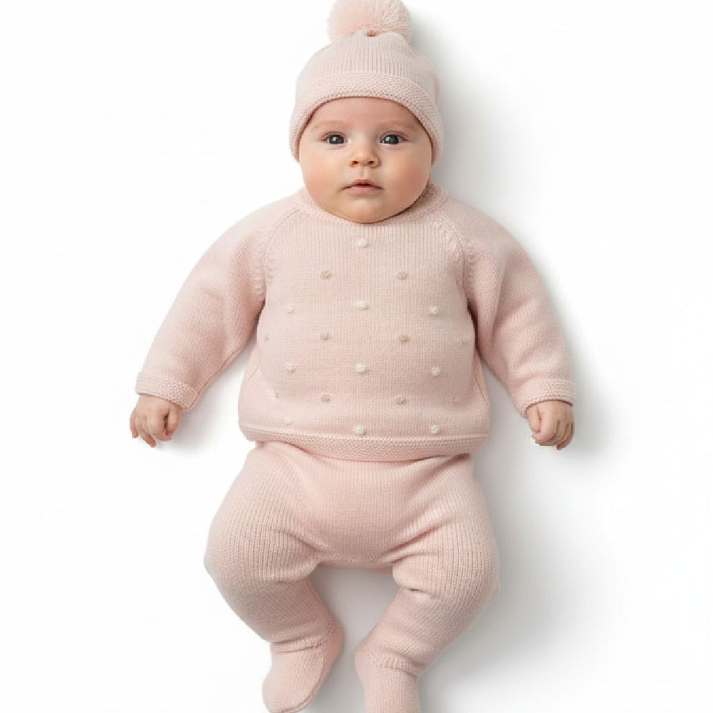 Conjunto para bebé 3 peças | Malha