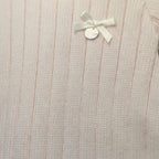 Babygrow de Malha bebé menina "angel" - Rosa | BABI