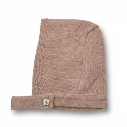 Conjunto Malha Pipoca Rosa Velho