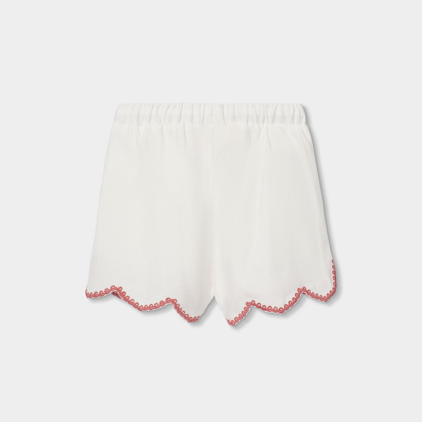 Calções de Menina com Bordados