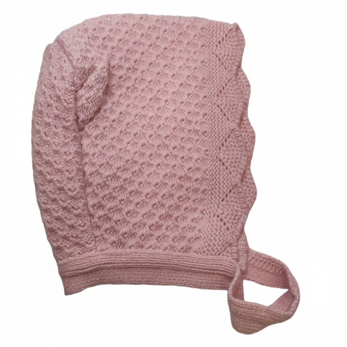 Conjunto de malha bebé menina "soft" - 3pç rosa velho | BABI