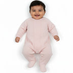 Babygrow de Malha bebé menina "angel" - Rosa | BABI