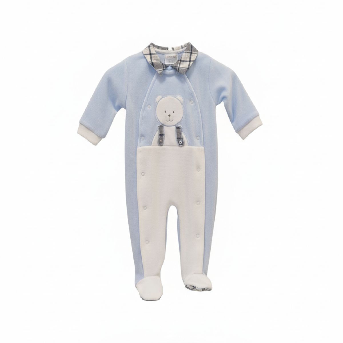 Babygrow azul urso