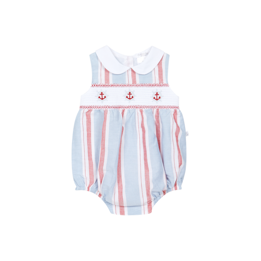 Fofo Com Riscas Azul, Vermelho e Branco- Unissexo