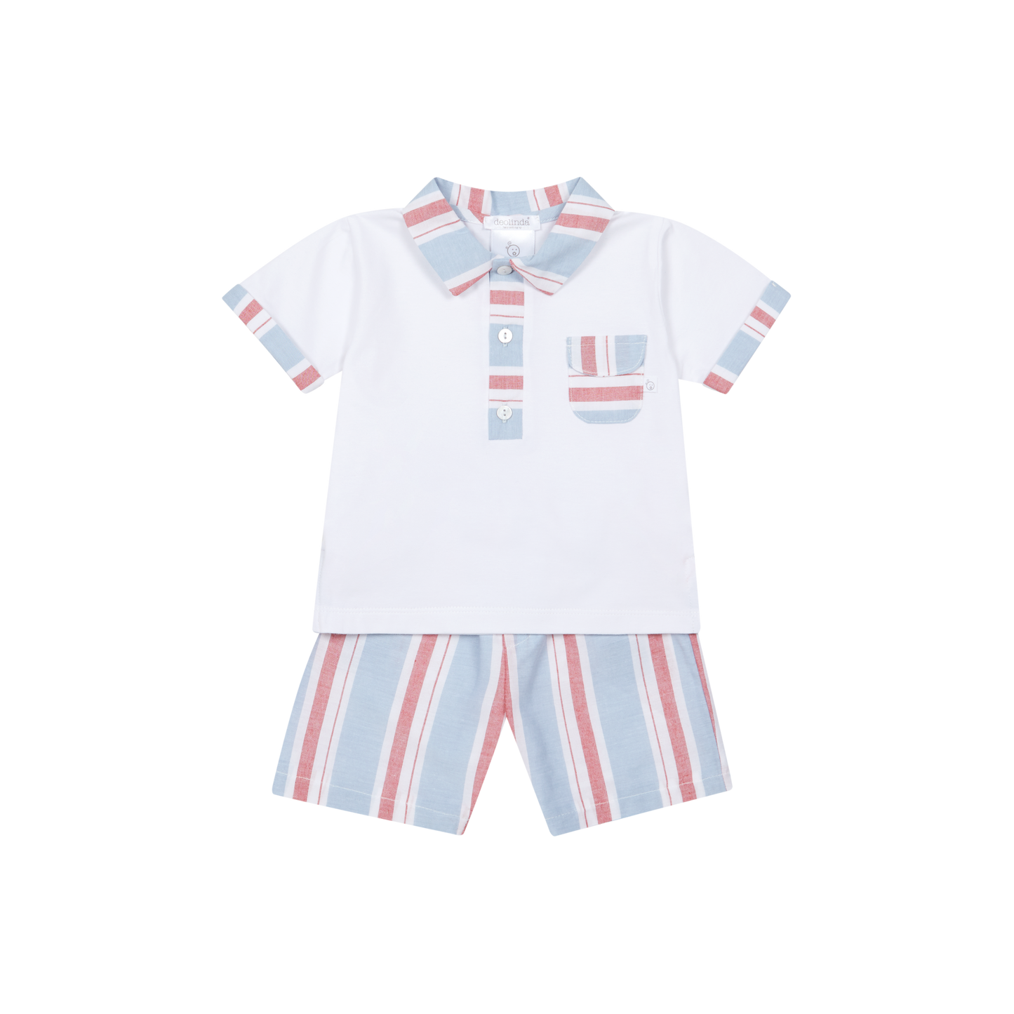 Conjunto em Algodão para Menino 2pc