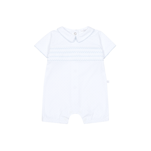 Babygrow de Algodão de Manga Curta para Bebé Menino