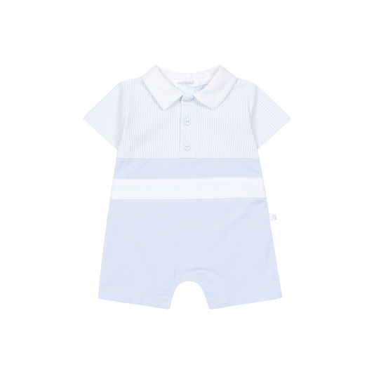 Babygrow de Algodão de Manga Curta para Bebé Menino