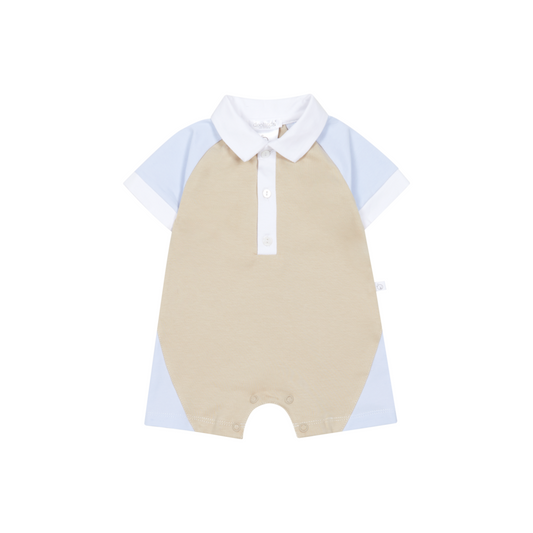 Babygrow de Algodão de Manga Curta para Bebé Menino