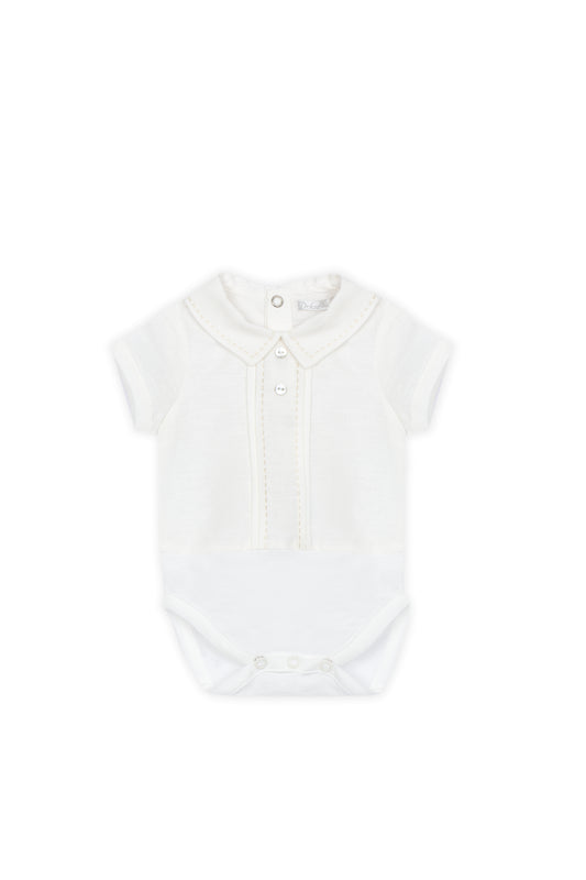 Conjunto Fofo Com Body Bege