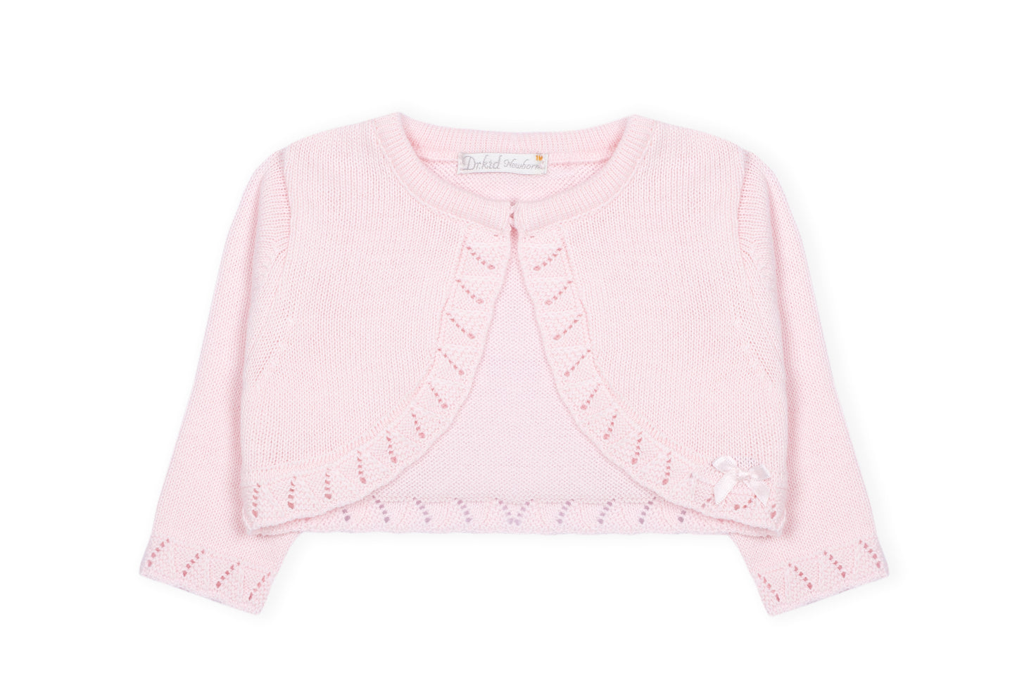Bolero Bebé Menina Rosa Bebé