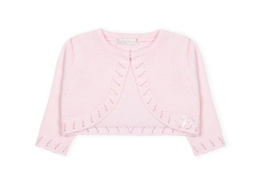 Bolero Bebé Menina Rosa Bebé