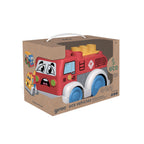 Veículo Ecológico c/ Blocos Construção Luz e Sons