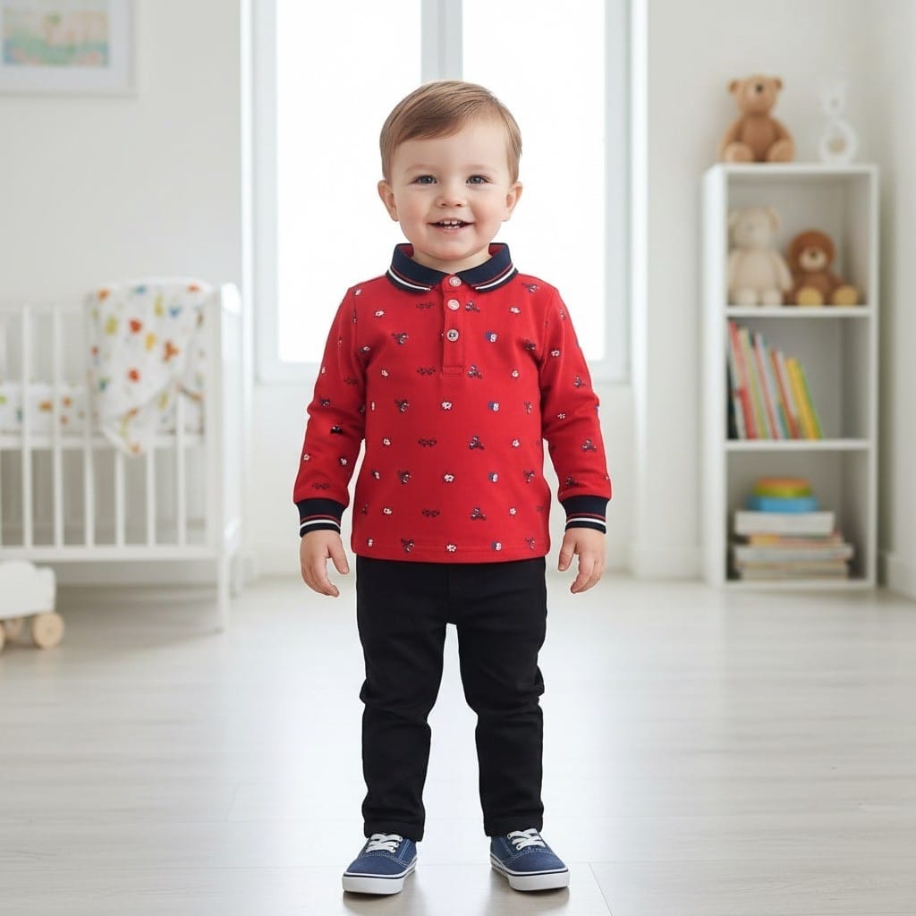 Conjunto motas | Vermelho