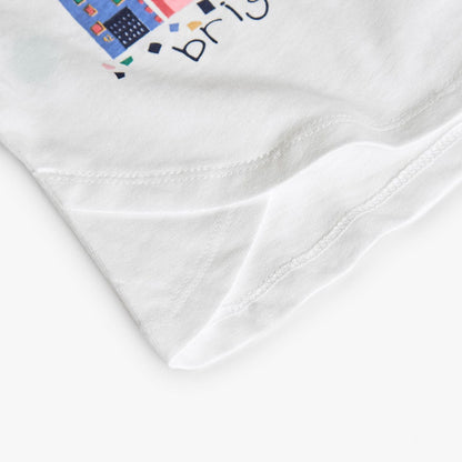 T-shirt Manga Comprida Branca