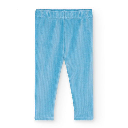 Leggin Canelada Azul Clara