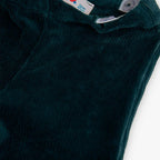 Leggins de veludo para menina | BOBOLI | Verde