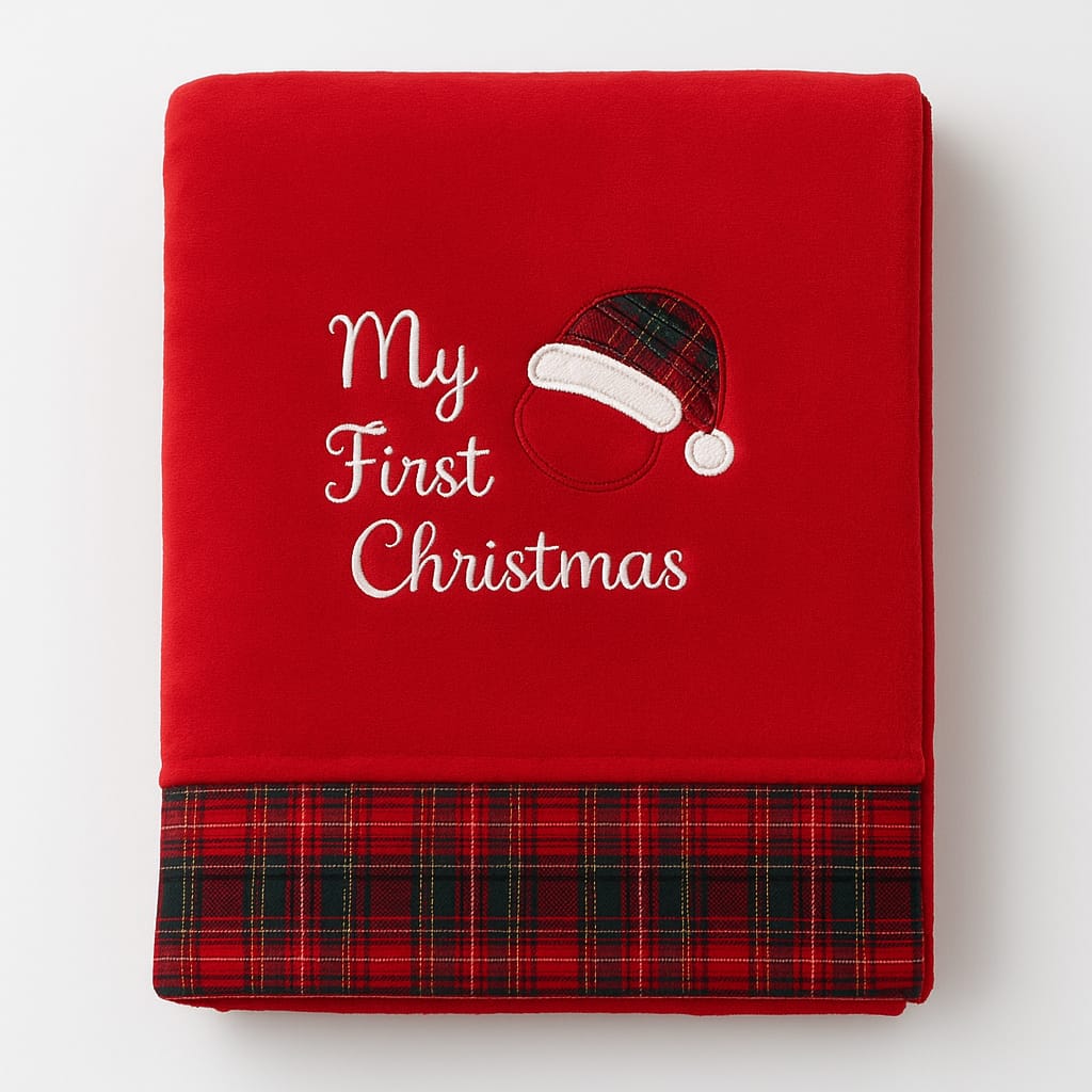 Manta 'My First Christmas'