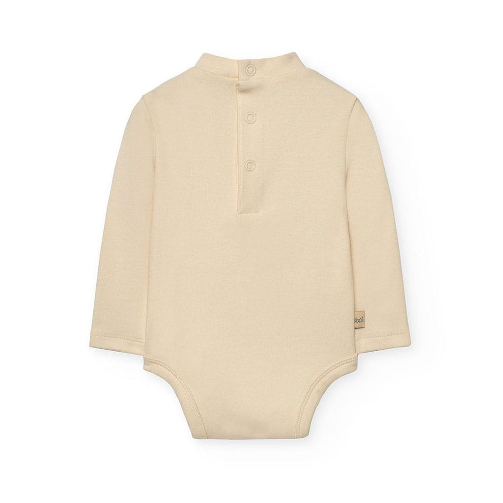 Conjunto de saia/jardineira e body em algodão | BOBOLI