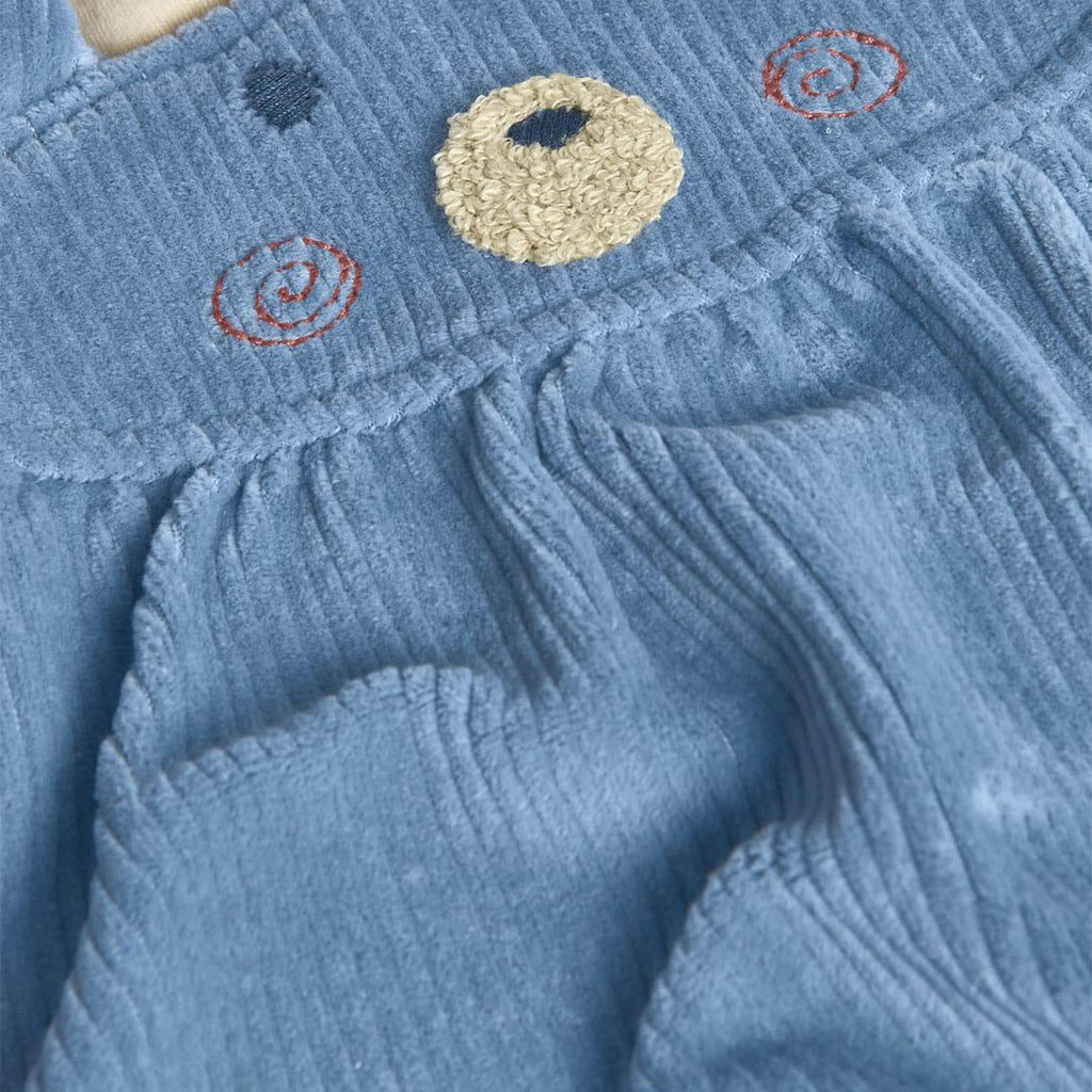 Conjunto de saia/jardineira e body em algodão | BOBOLI