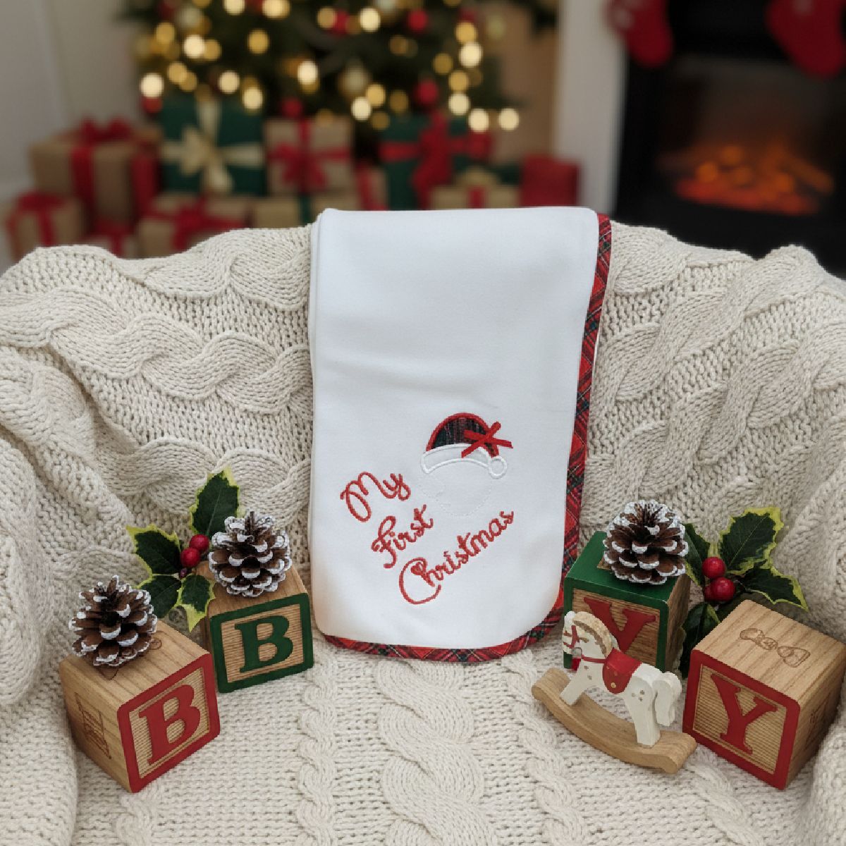 Fralda 'My First Christmas'