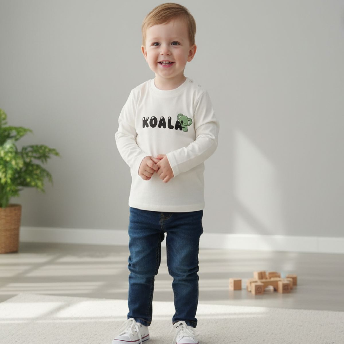 T-shirt manga comprida | KOALA |  Verde