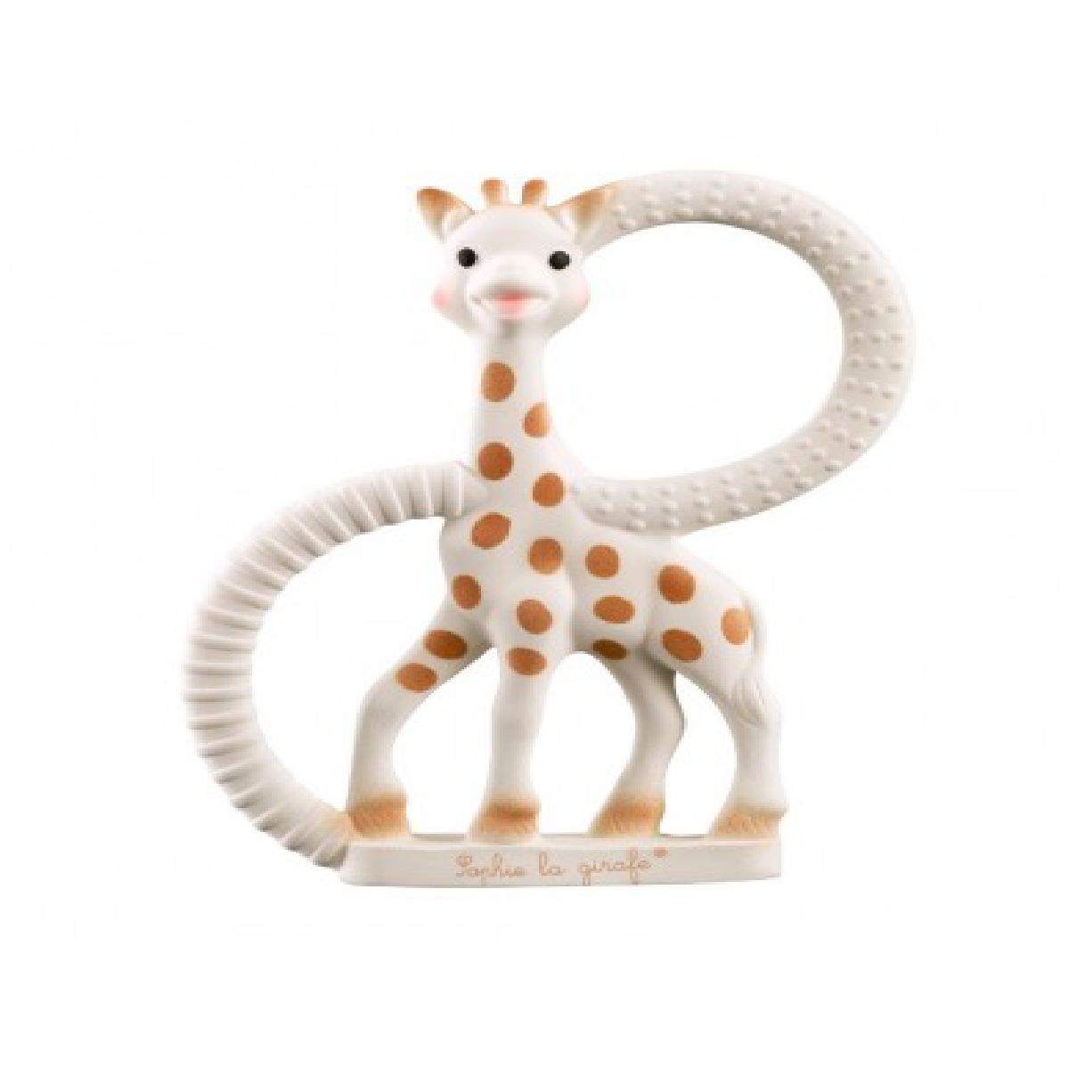 Anel de dentição SO'PURE Sophie la girafe (de borracha natural)