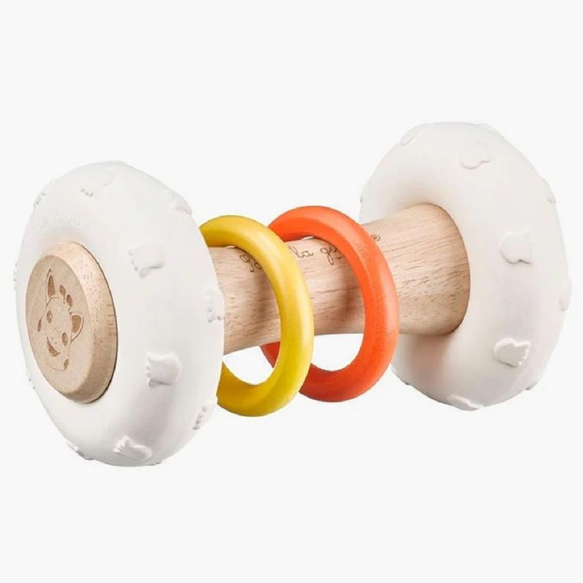 Totem Hochet Borracha e Madeira