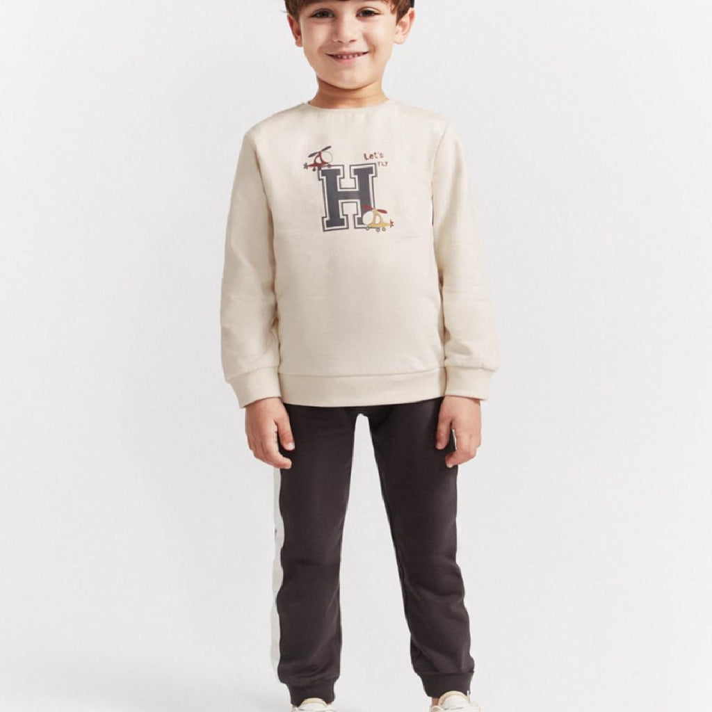 Fato de treino | Cardado | Bege