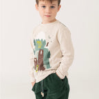 T-shirt manga comprida | BOBOLI