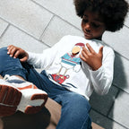 T-shirt manga comprida | BOBOLI