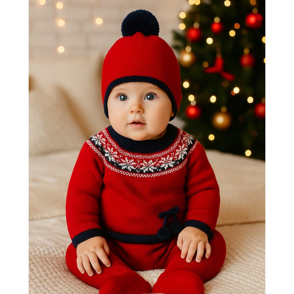 Conjunto de 3 peças de malha