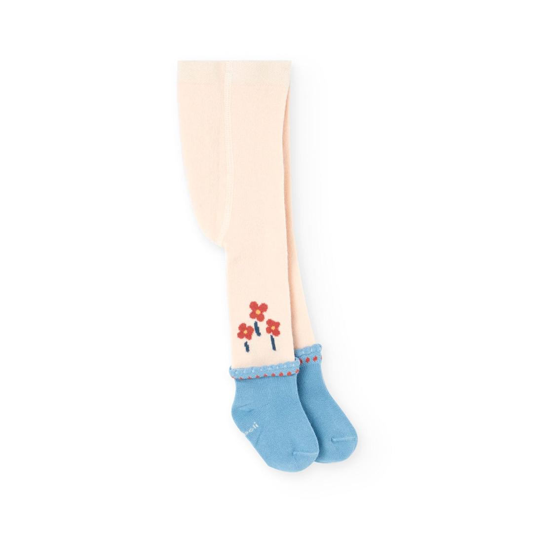 Collants com flores | BOBOLI