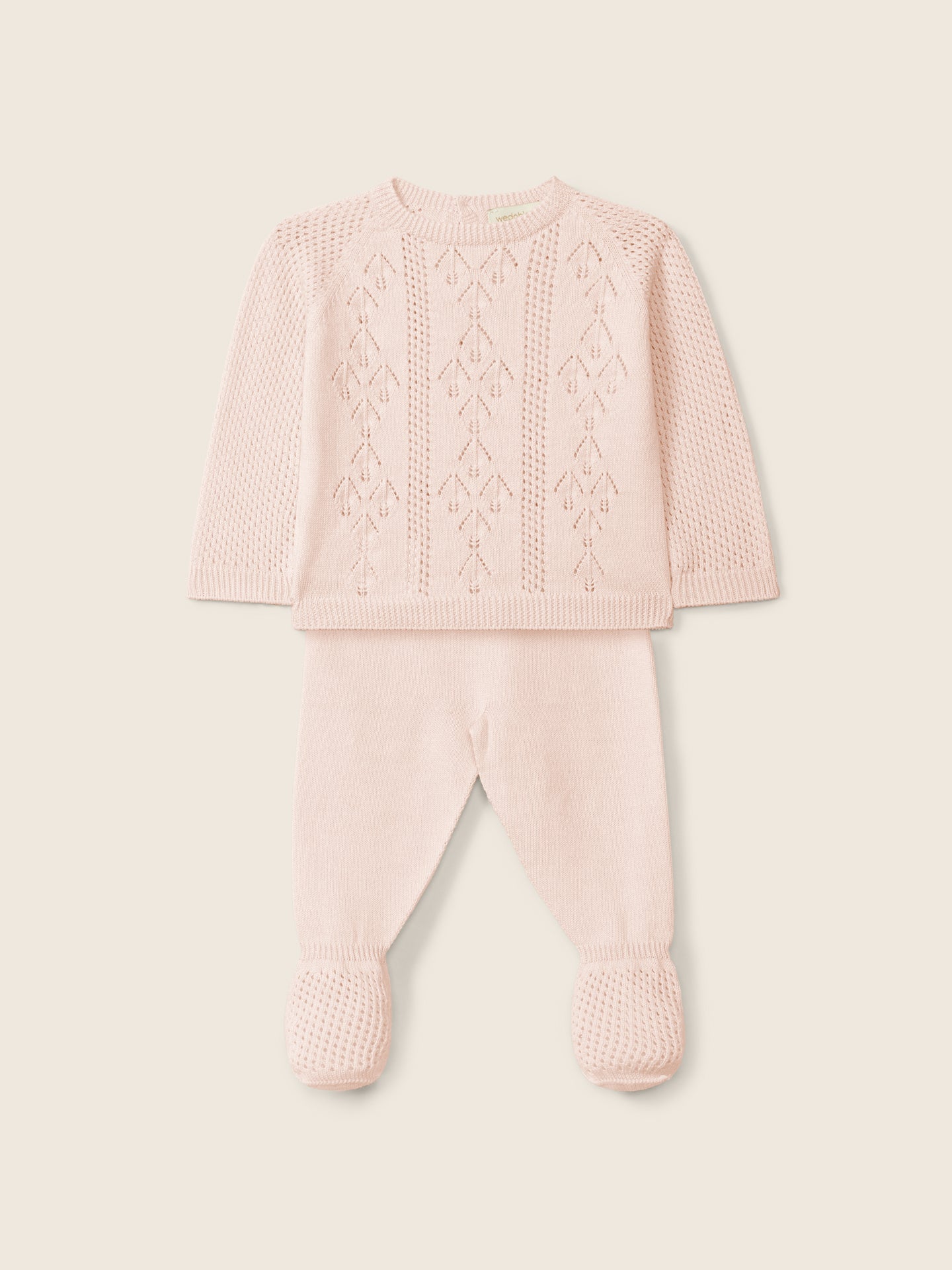 Conjunto de Malha Fina de Algodão | BOUNDLESS LOVE
