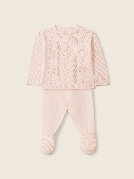 Conjunto de Malha Fina de Algodão | BOUNDLESS LOVE