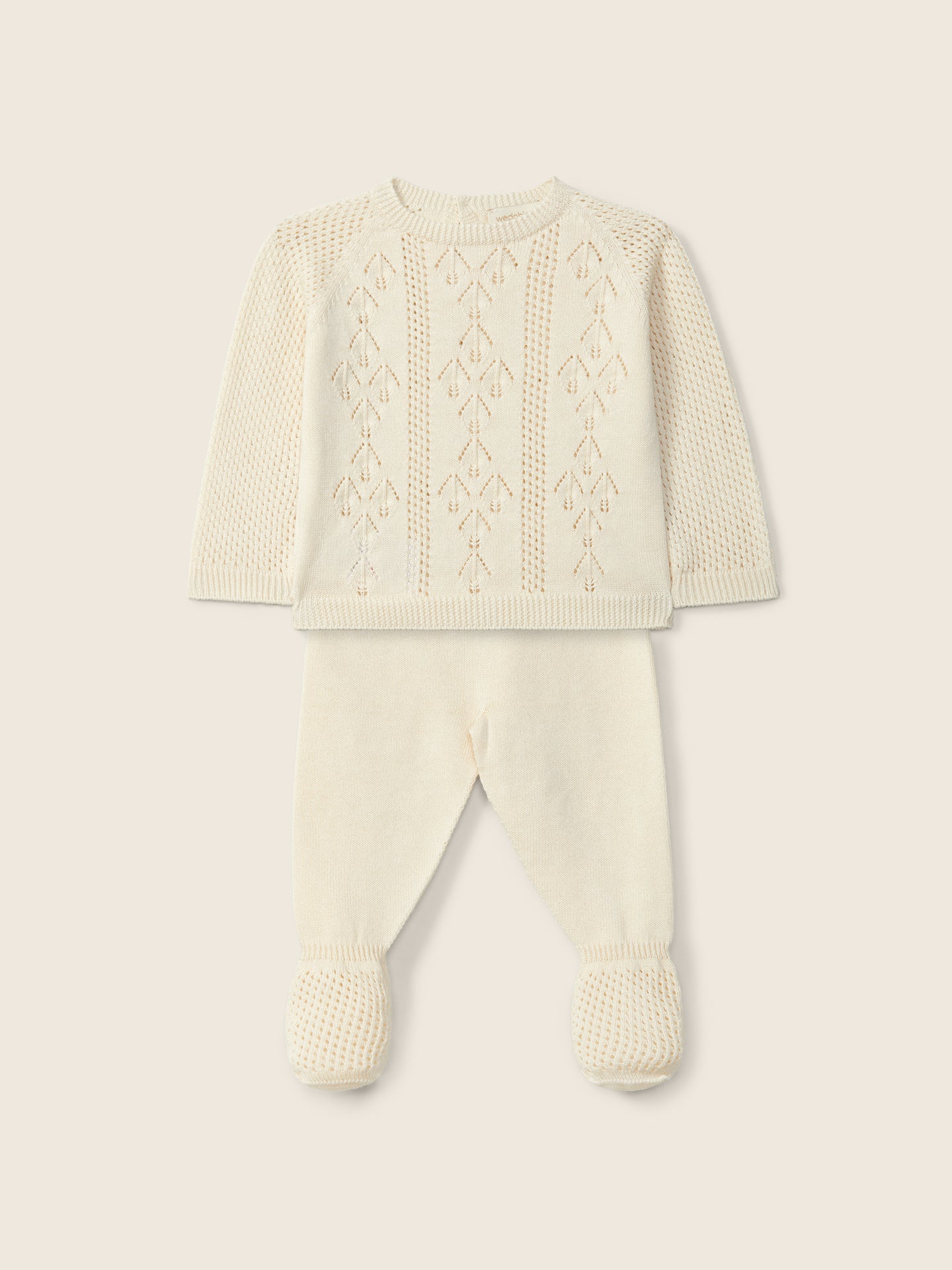 Conjunto de Malha Fina de Algodão | BOUNDLESS LOVE