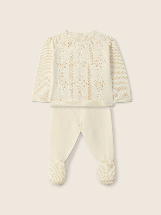 Conjunto de Malha Fina de Algodão | BOUNDLESS LOVE