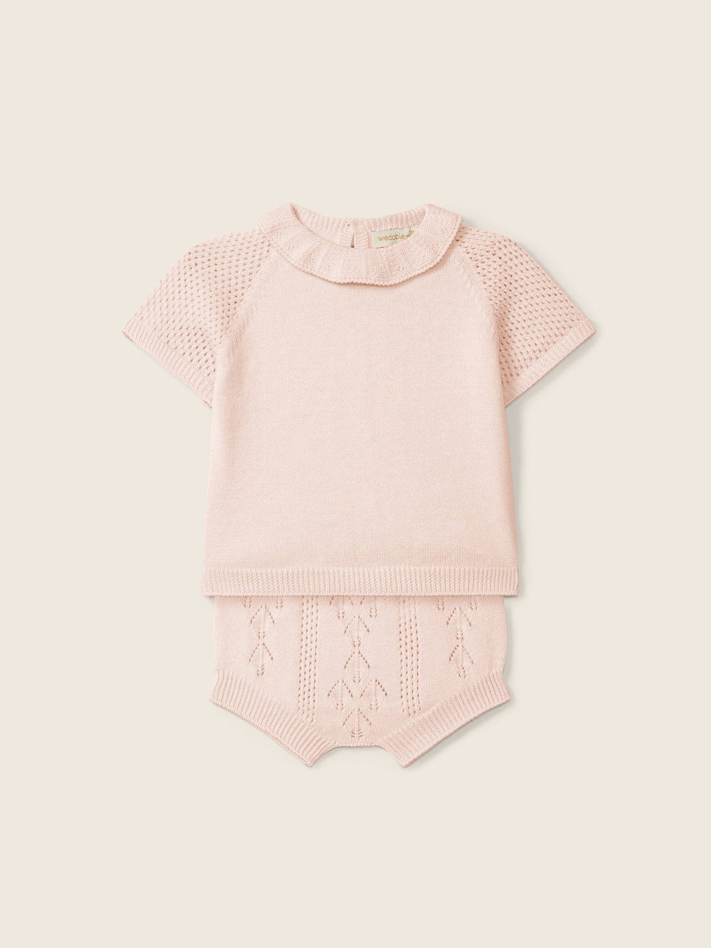 Conjunto de Malha Fina De Algodão | BOUNDLESS LOVE