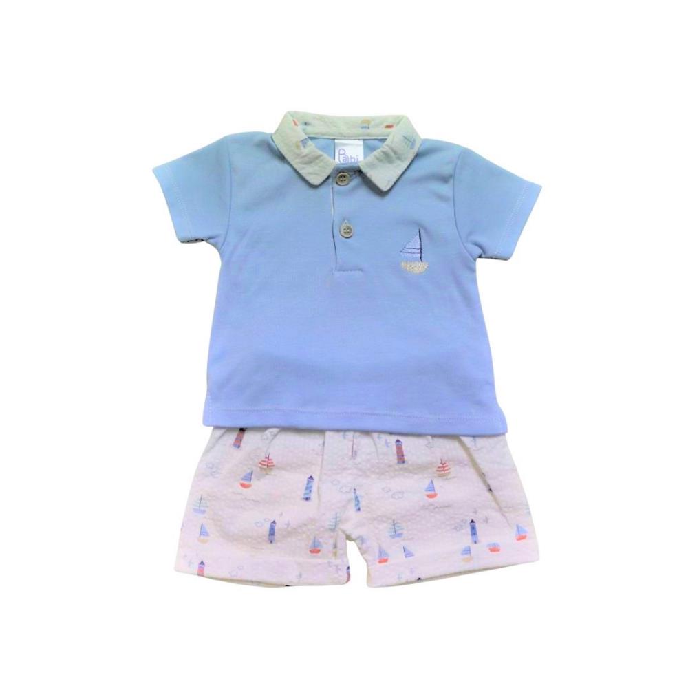 Conjunto 2pç "blue sea"- Babi