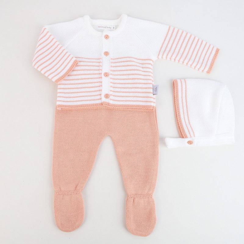 Conjunto 3 Peças MALHA Riscas
