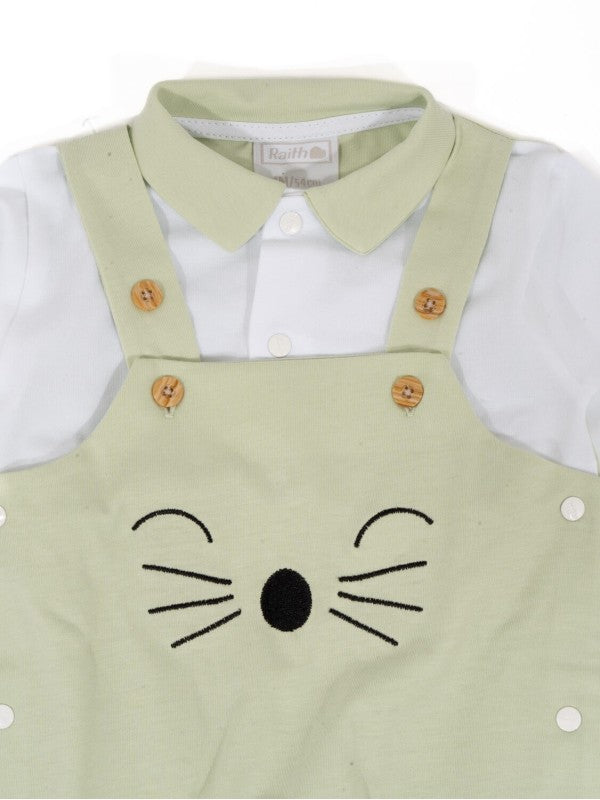 Babygrow para Bebé Menino - Verde