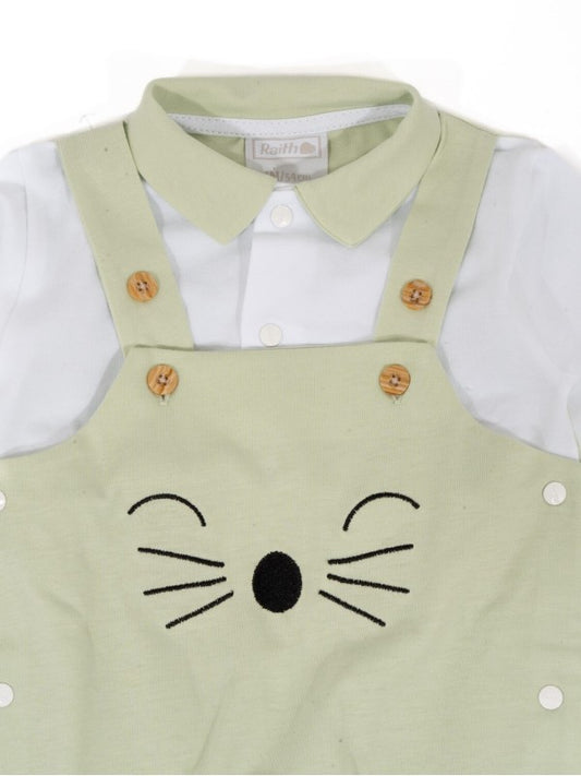 Babygrow para Bebé Menino - Verde