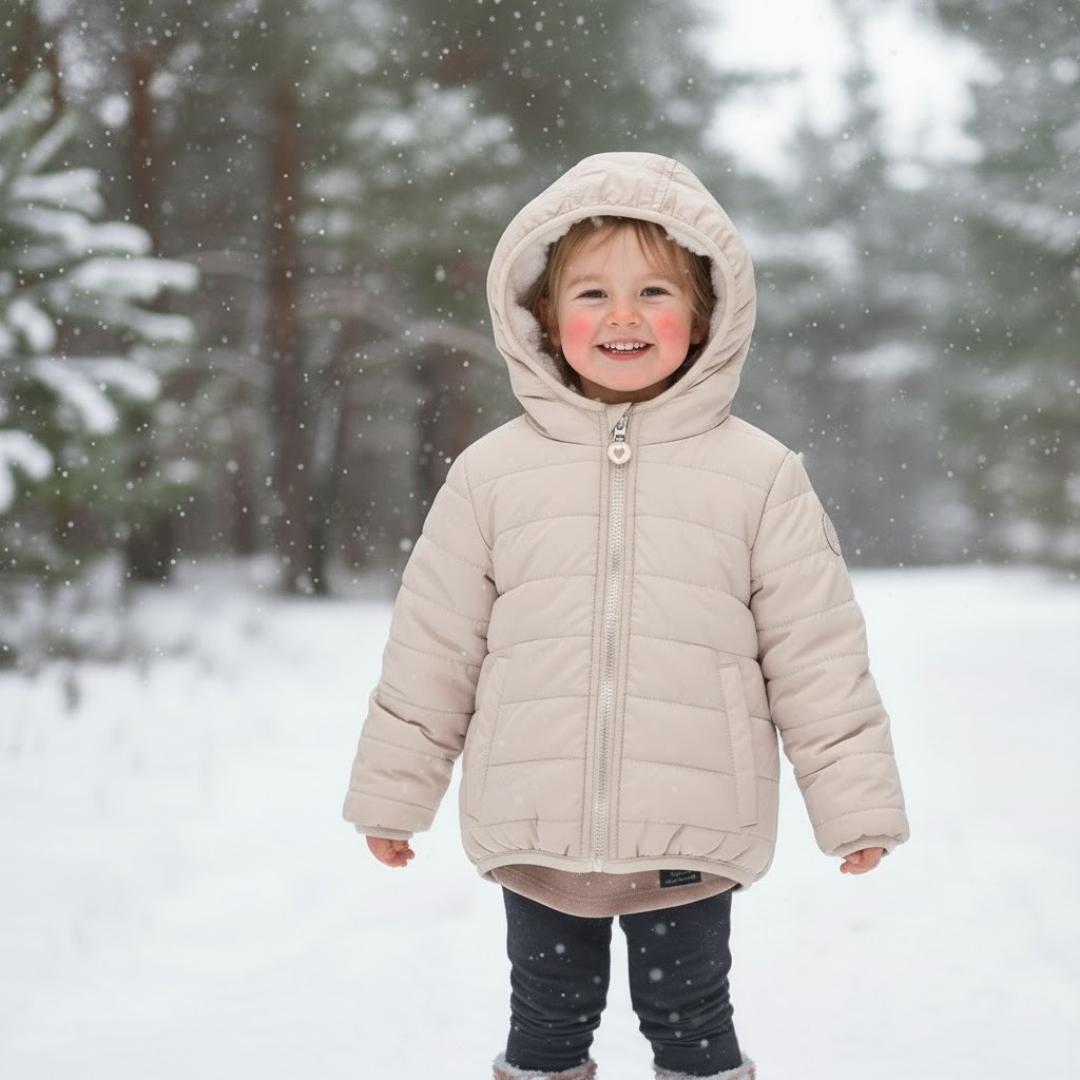 Casaco Inverno Criança | Acolchoado Rosa