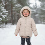 Casaco Inverno Criança | Acolchoado Rosa